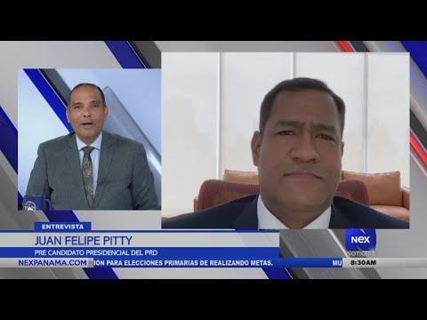 Juan Felipe Pitty presenta su pre candidatura a la presidencia por el PRD