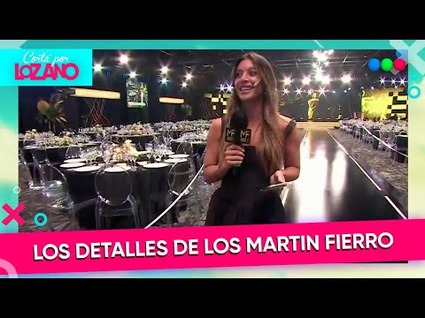 SOL PÉREZ nos cuenta los detalles de los #MartinFierro 2024  - CORTÁ POR LOZANO