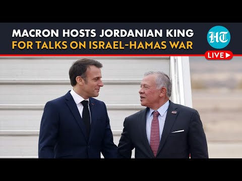 LIVE | France's Macron Welcomes Jordan's King Abdullah II In Paris To Discuss Gaza Ceasefire