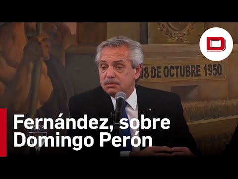 Alberto Fernández: «Perón fue un gran pragmático»