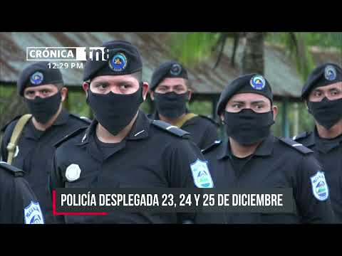 Policía Nacional da el banderillazo del Plan Navidad Segura en Rivas - Nicaragua