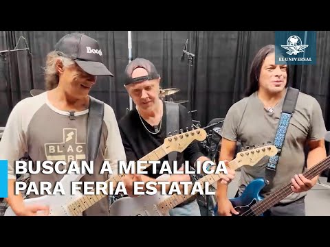 ¿Metallica en la Feria Nacional de San Luis Potosi?? Esto dijo el gobernador