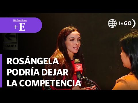 Rosángela Espinoza evalúa permanencia en EEG | Más Espectáculos (HOY)