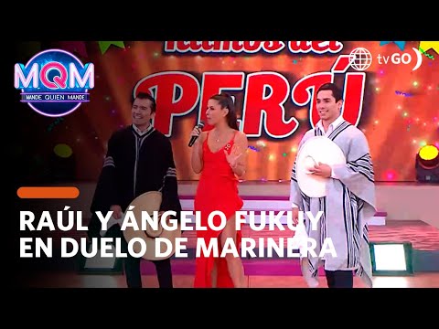 Mande Quien Mande: Raúl Carpena y Ángelo Fukuy se enfrentaron en duelo de marinera (HOY)