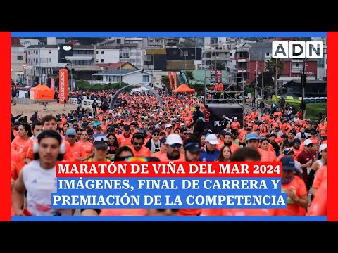 MARATÓN de Viña del Mar | Imágenes, final de carrera y premiación de la competencia.