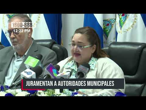 CSE juramenta a servidores públicos de las alcaldías de Nicaragua
