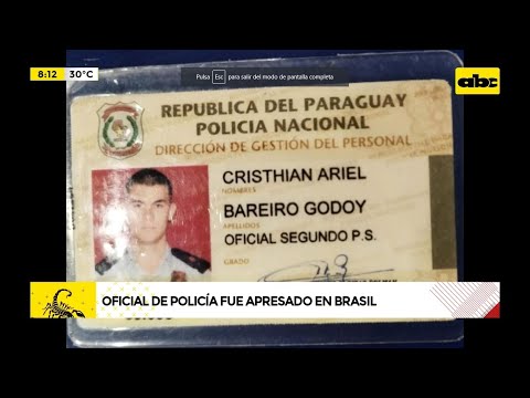 Policía paraguayo cae en Brasil con celulares presuntamente robados