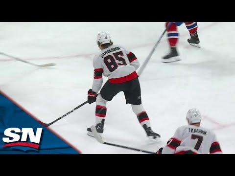 Senators Ridly Greig, Jake Sanderson Net Back-To-Back Goals vs. Canadiens