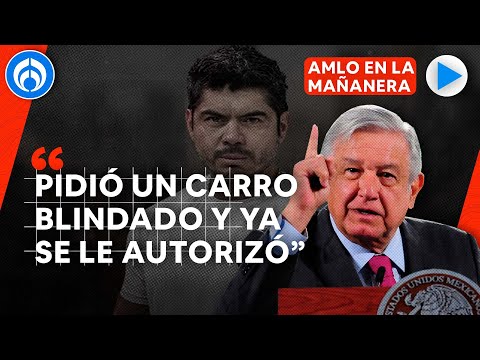 AMLO asegura que ya se le está dando protección a Carlos Jíménez