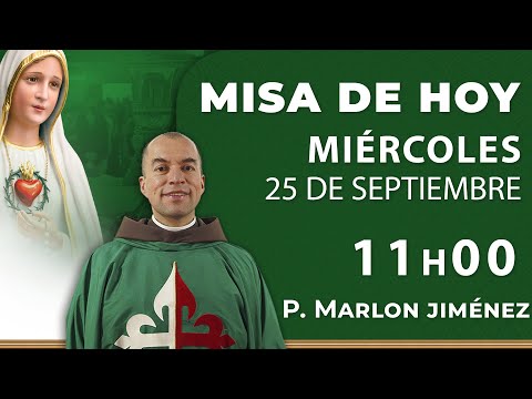 Misa de hoy 11:00 | Miércoles 25 de Septiembre #rosario #misa