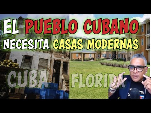 El pueblo cubano necesita Casas Modernas #carloscalvocanal