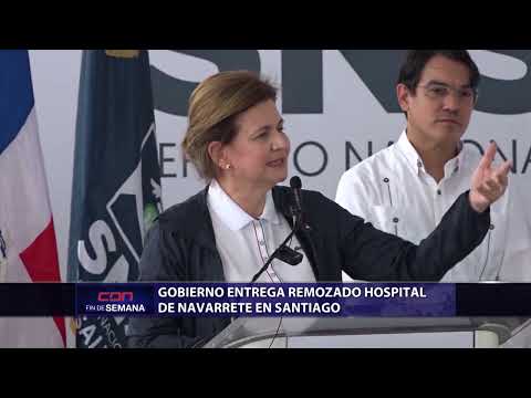 Gobierno entrega remozado hóspital de navarrete en Santiago