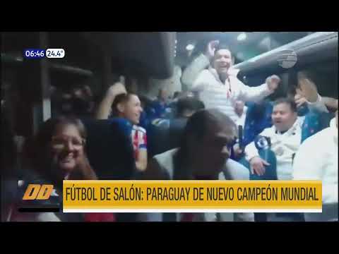 Paraguay, tetracampeón de fútbol de salón
