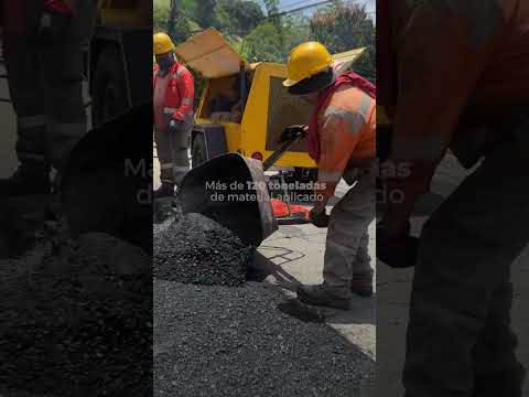 Estamos recuperando la malla vial de la comuna 7.  Medellín, ¡cada día mejor!