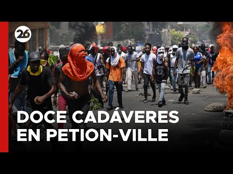 HAITÍ | Hallan 12 cadáveres en las afueras de Puerto Príncipe