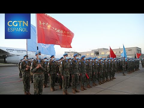 China envía 205 efectivos militares en una misión de mantenimiento de la paz al Líbano