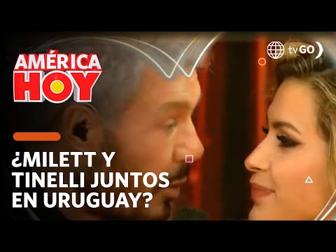 América Hoy: Milett Figueroa y Marcelo Tinelli habrían estado juntos en Uruguay (HOY)