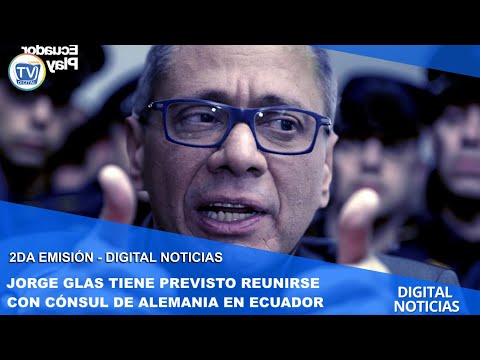 JORGE GLAS TIENE PREVISTO REUNIRSE CON CÓNSUL DE ALEMANIA EN ECUADOR