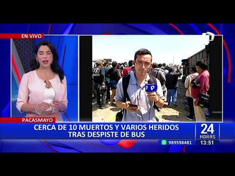 Pacasmayo: despiste de bus interprovincial deja 10 muertos y varios heridos (2/2)