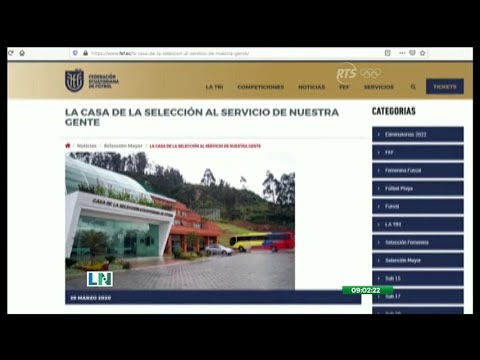 La Federación Ecuatoriana de Fútbol aporta su 'grano de arena'