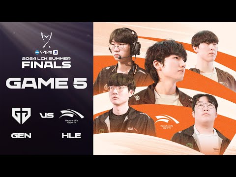 WHY NOT? | GEN vs. HLE 게임5 하이라이트 | 09.08 | 우리은행 2024 LCK 서머 결승전