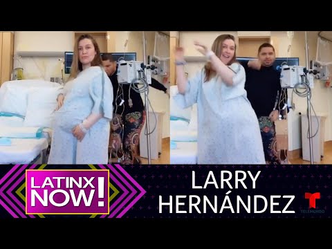Larry Hernández y su esposa realizan épico baile para recibir a su tercera hija | Entretenimiento