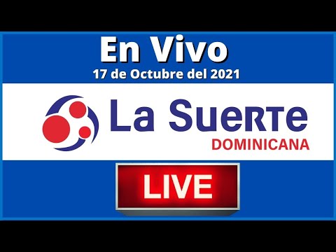 La suerte Dominicana en vivo Domingo 17 de Octubre del 2021 #LoteriaLaSuerteDominicana