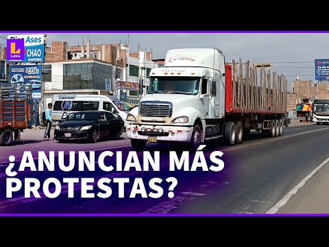 Panamericana Norte despejada tras protestas: Se anuncia una nueva movilización en Virú