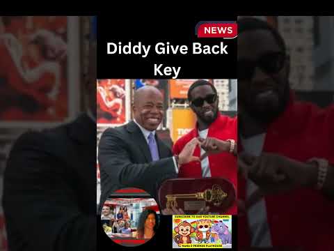 Sean Diddy Combs Gives Back the Key To NYC After Cassie's Assault Video #diddy