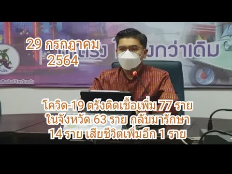 โควิด-19-ตรังพบผู้ติดเชื้อเพิ่ โควิด-19-ตรังพบผู้ติดเชื้อเพิ่