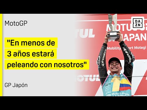 ¡El tío no lloraba!: La parrilla de MotoGP reacciona al título de David Alonso en Moto3