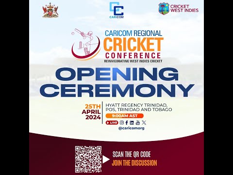 CARICOM Regional Cricket Conference - Thursday April 25th, 2024