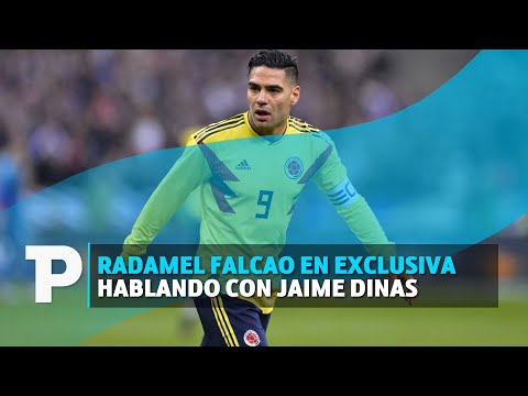 Radamel Falcao en EXCLUSIVA hablando con Jaime Dinas | 16.12.23 | Telepacífico Noticias