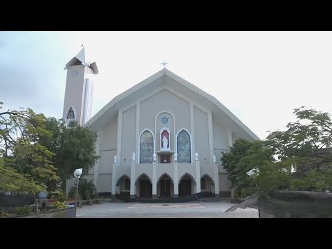 Preparations take place at East Timor's landmarks ahead of Pope's historic visit to nation