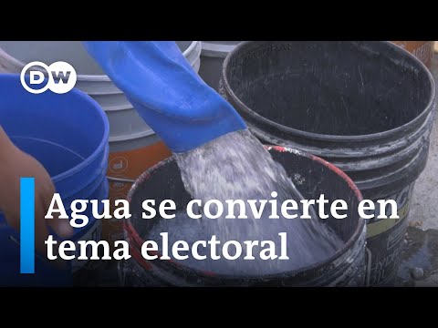 El escándalo del agua entra a la campaña presidencial en México