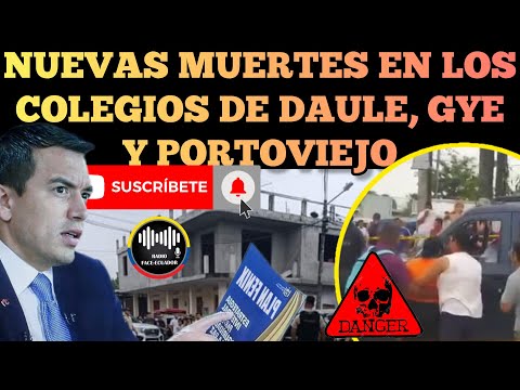 TERROR EN DAULE, PORTOVIEJO Y GUAYAQUIL 3 EST.UDIANTES PIERDEN SU V1D4 NOTICIAS RFE