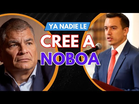 Rafael Correa estalla contra Noboa: ‘La crisis energética es por falta de mantenimiento!