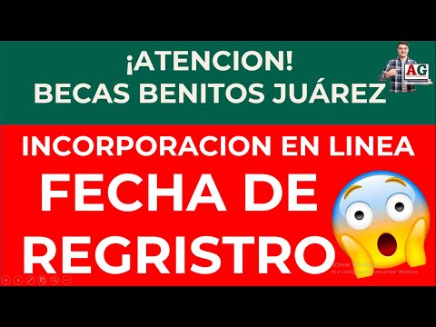 TRAMITA la Beca Benito Juárez|Cédula de Solicitud de Incorporación en Línea 2022