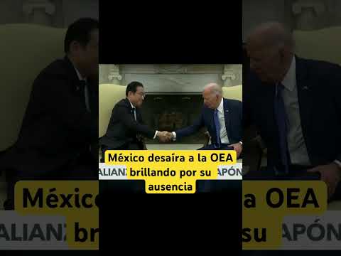 México no se aparece en la OEA y nadie dijo nada.