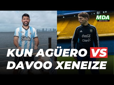 SECUENCIA COMPLETA del CRUCE entre el KUN AGÜERO y DAVOO XENEIZE