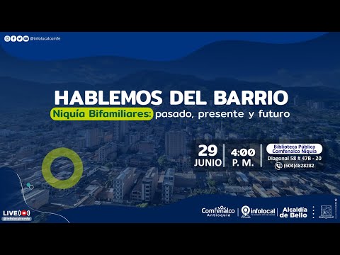 Hablemos del Barrio Niquía Bifamiliares: pasado, presente y futuro