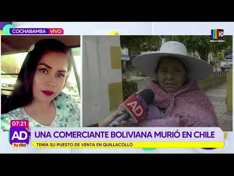 Una comerciante boliviana murió en Chile