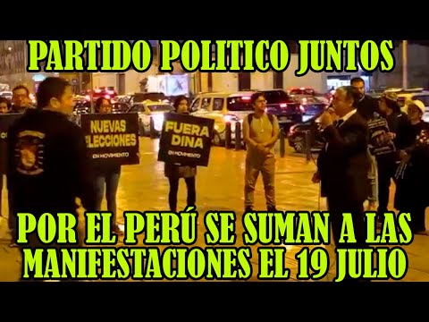 ASI SE LLEVO ACABO EL PLANTON DESDE LOS EXTERIORES DEL PALACIO DE JUSTICIA EN LA CAPITAL PERUANA..