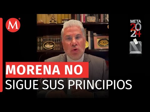 Alejandro Rojas Díaz Durán renuncia a Morena y acusa desvío en la 4T