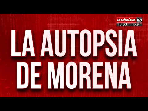 La autopsia de Morena: un fuerte golpe en el abdomen provocó su muerte