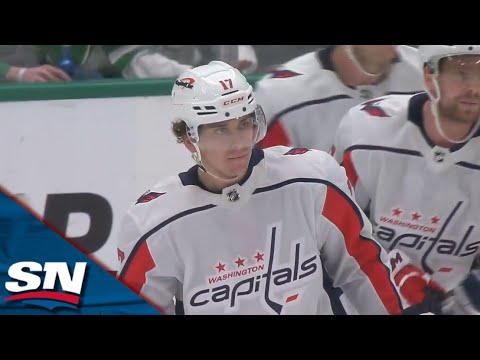 Capitals Dylan Strome Ties Game After Review Awards Goal For Continuous Motion