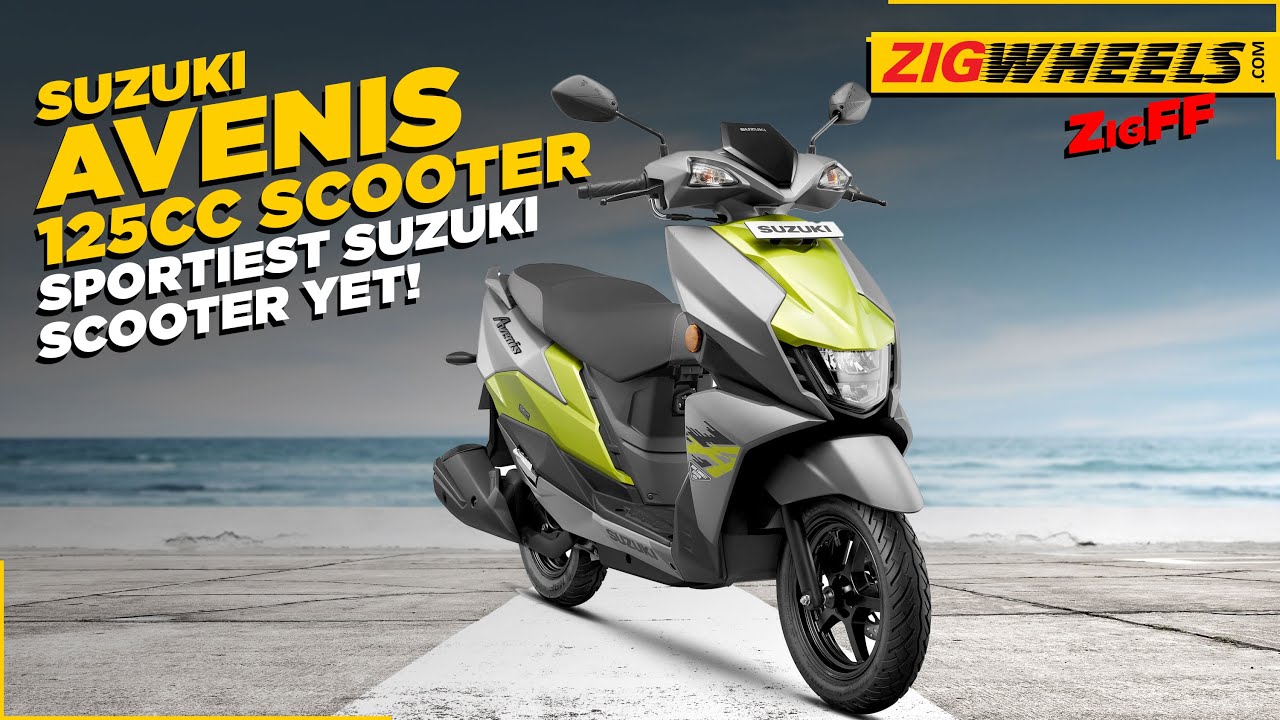 Suzuki Avenis 125cc Scooter Launched | TVS Ntorq Rival From Japan | ZigFF