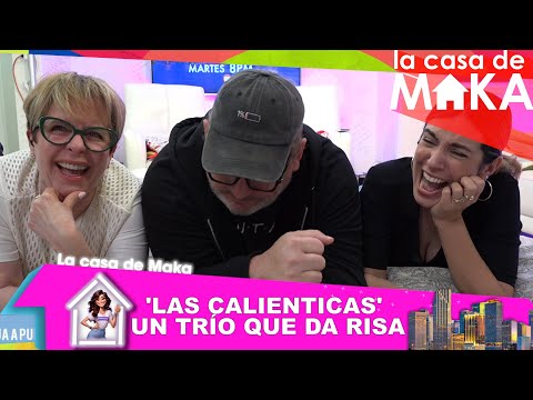 'Las calienticas' Un trío que da risa! Maka y Dianelys en la cama con el comediante Iván Camejo!