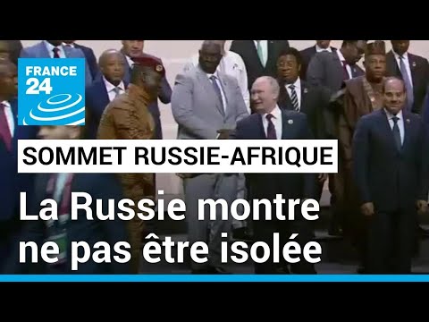Un sommet Afrique-Russie pour montrer au reste du monde que la Russie est très loin d'être isolée