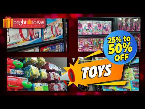 IT’S AN EXPLOSION OF LOW LOW PRICES AT BRIGHT IDEAS BOXING DAY SALE!!!